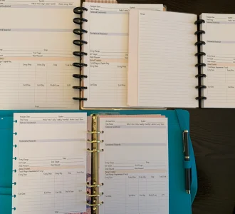 notebook planning